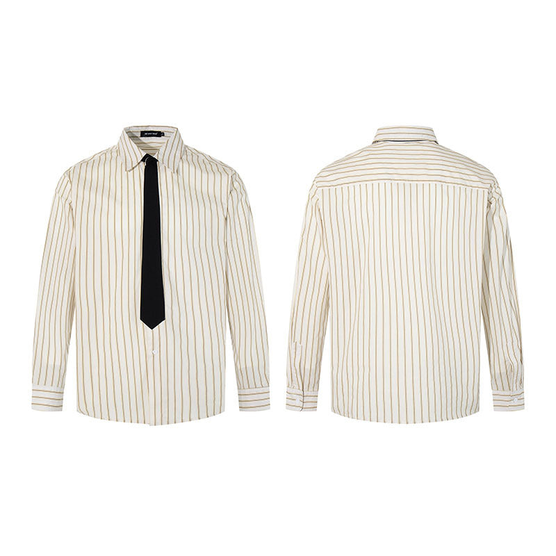 Long Sleeve Shirt for Men and Women, Versatile Loose Casual Dress Shirt