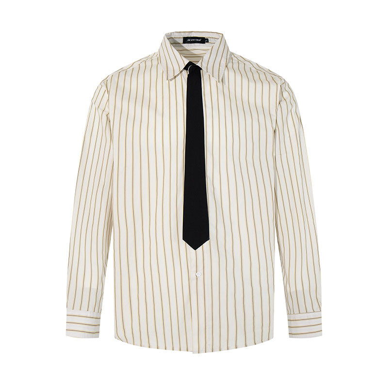 Long Sleeve Shirt for Men and Women, Versatile Loose Casual Dress Shirt